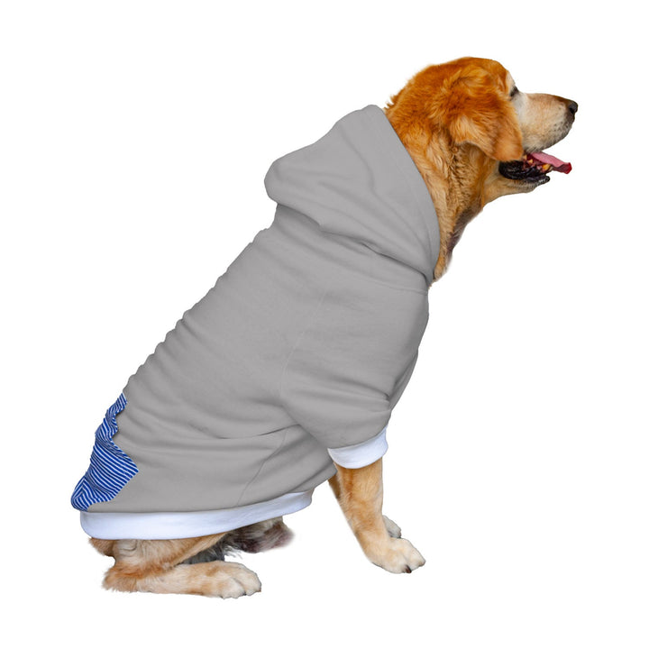 Striped Kangaroo Pocket Jumper Hoodie for Dogs