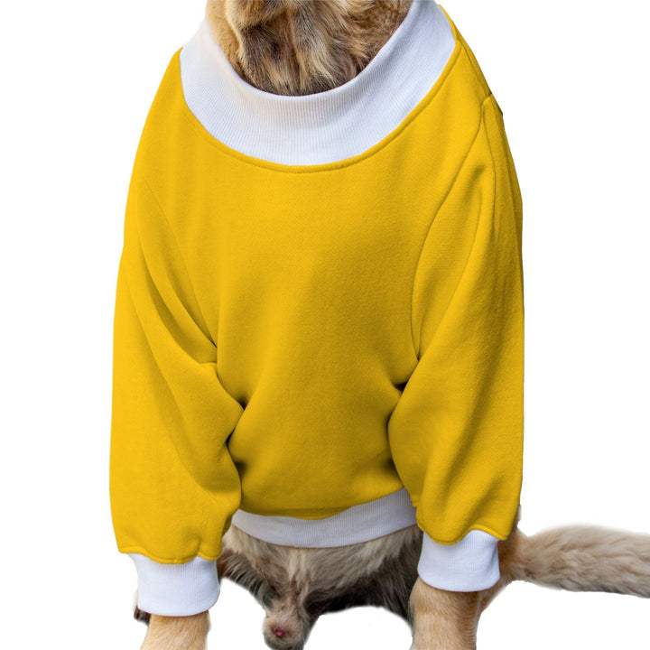 Ruse 'Basics' "Doge" Printed Crew Neck Full Sleeve Sweatshirt For Dogs