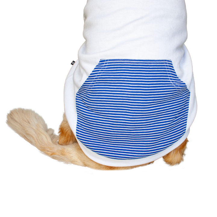 Striped Kangaroo Pocket Jumper Hoodie for Dogs