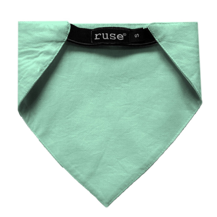 "Olive You" Printed Dog Bandana with Anti Chafing Elastic