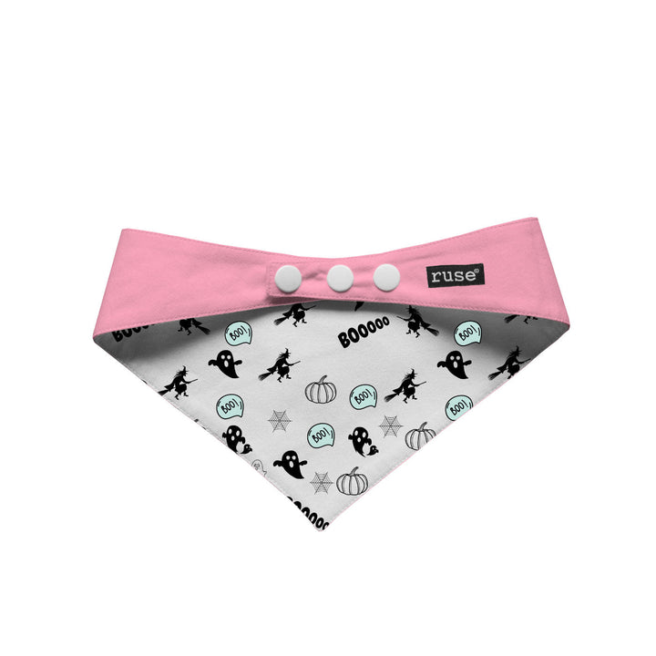 "Only Treats" Printed with Allover Pint Reversible Bandana for Dogs