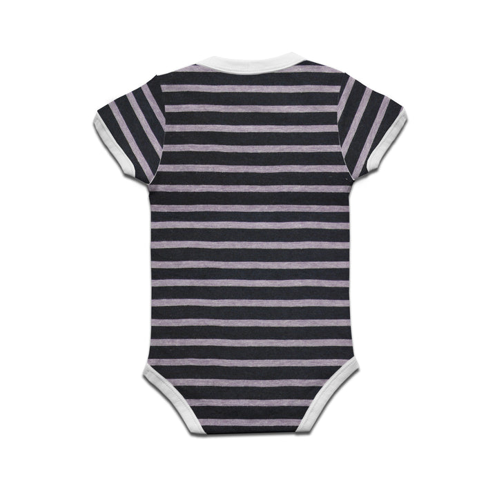 Kidswear By Ruse BRO Printed Striped infant Romper For Baby