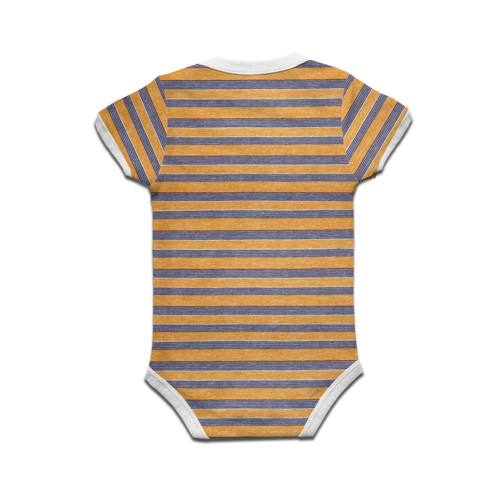 Kidswear By Ruse Hold on UFO  Printed Striped infant Romper For Baby