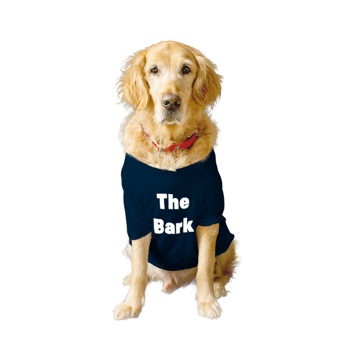 Ruse Basic Crew Neck "The Bark" Printed Half Sleeves Dog Tee